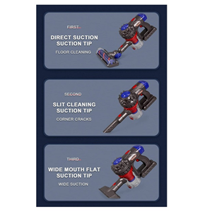 ست جارو شارژی کودک 3in1 Design Vacuum Cleaner Set_اسباب بازی